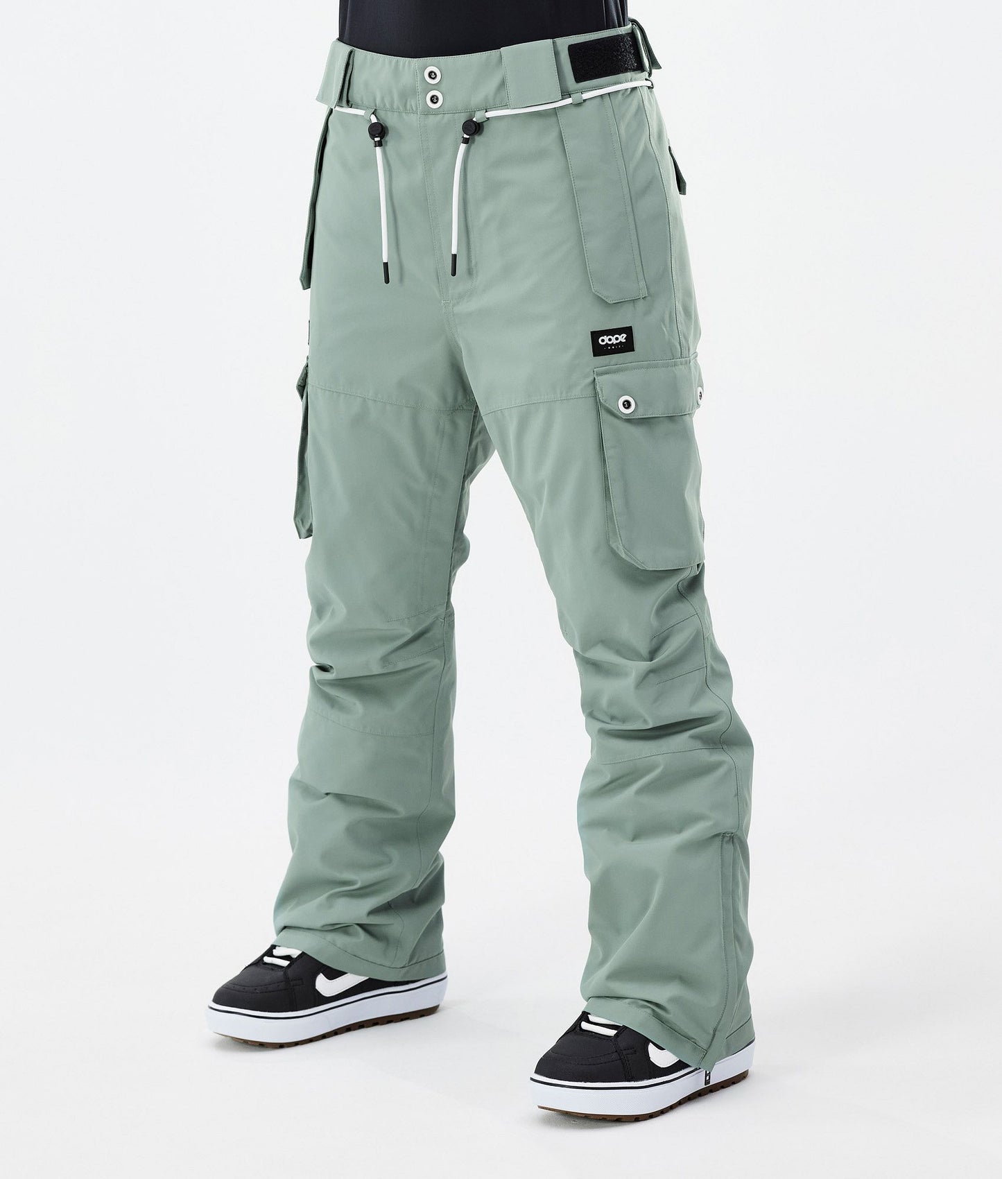 Snowboard Pants Women Faded Green