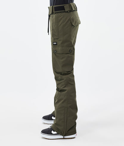 Snowboard Pants Women Olive Green