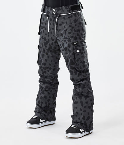 Snowboard Jacket Women Dots Phantom