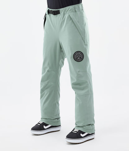 Snowboard Pants Women Blue Steel