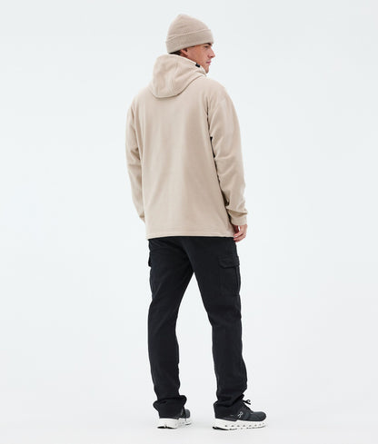 Fleece Hoodie Men Sand