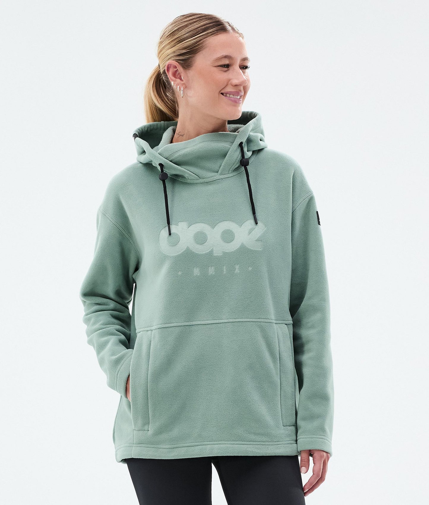 Fleece Hoodie Women Sand