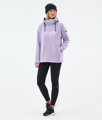 Fleece Hoodie Women Faded Violet