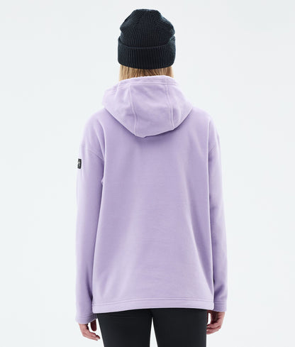 Fleece Hoodie Women Faded Violet