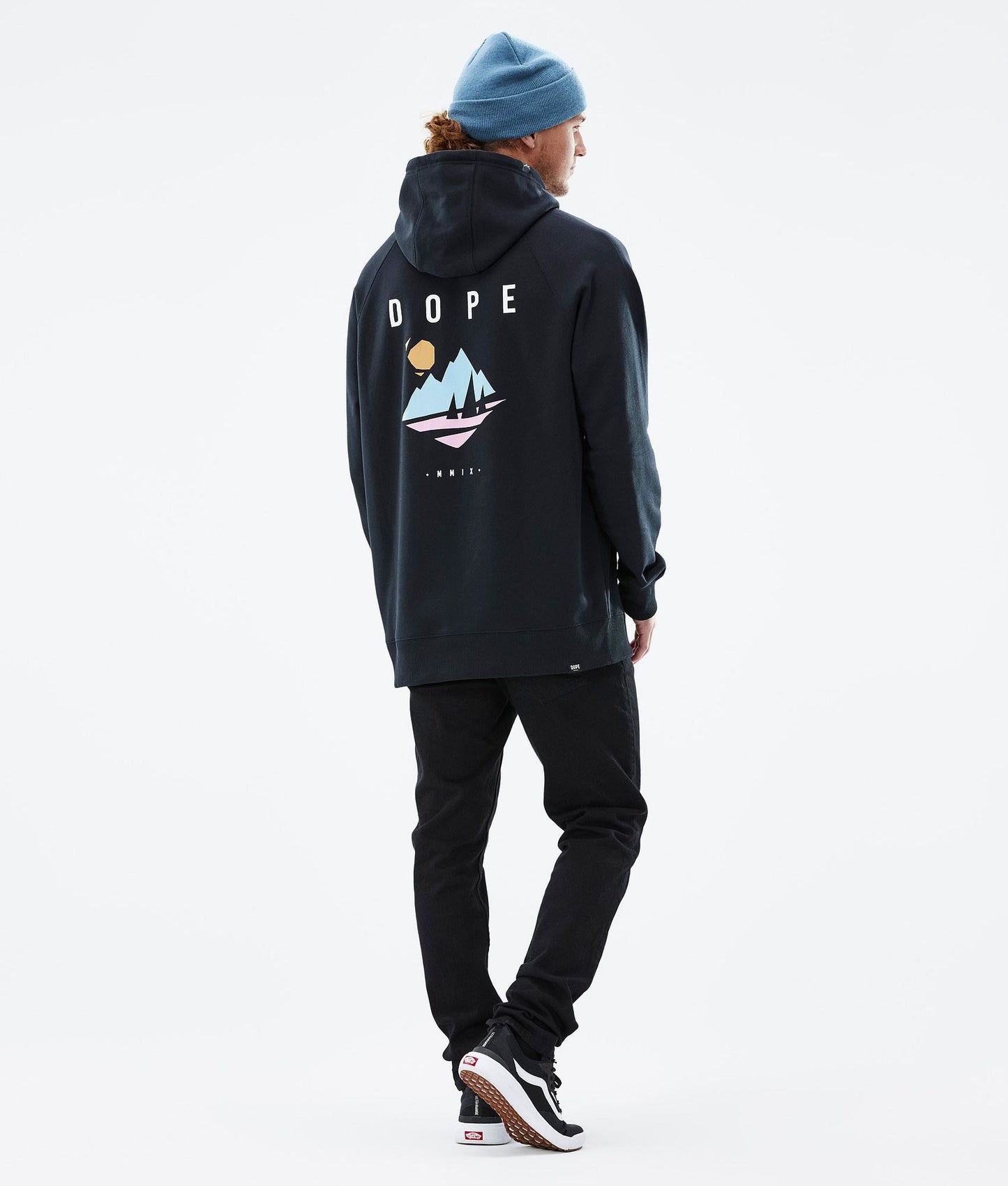 Hoodie Men Pine Black
