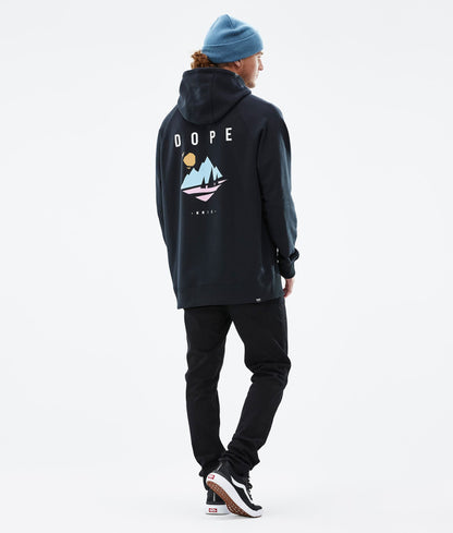 Hoodie Men Pine Black