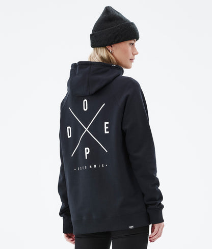 Hoodie Women 2X-Up Black