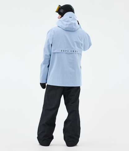 Snowboard Jacket Men Light Blue