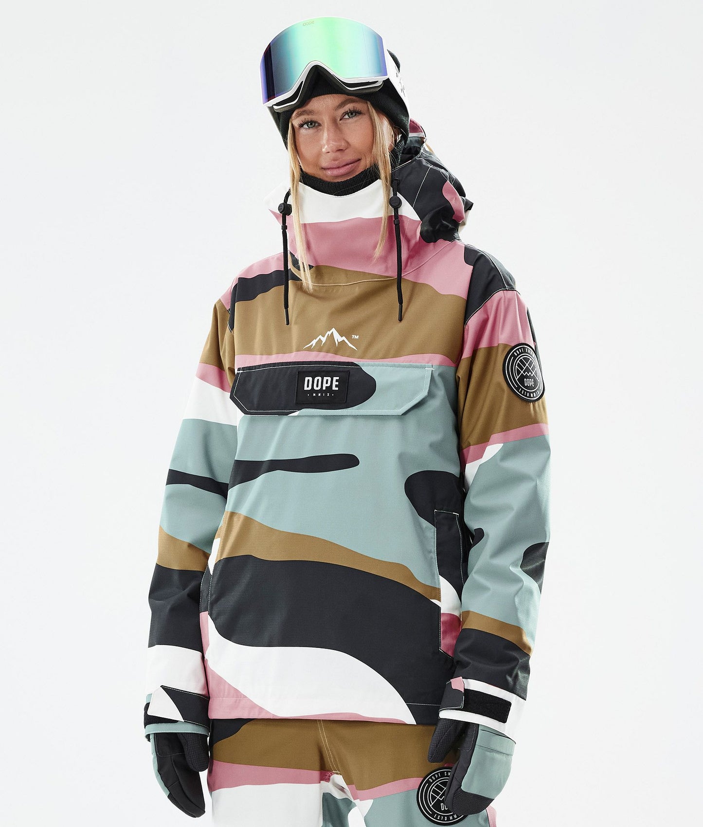 Snowboard Jacket Women Peach