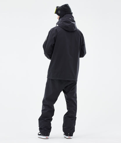Snowboard Jacket Men Black