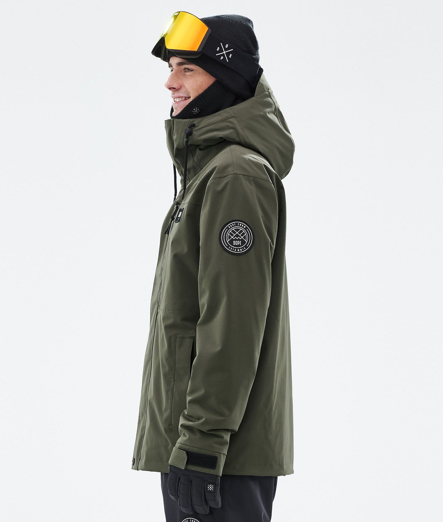 Snowboard Jacket Men Olive Green