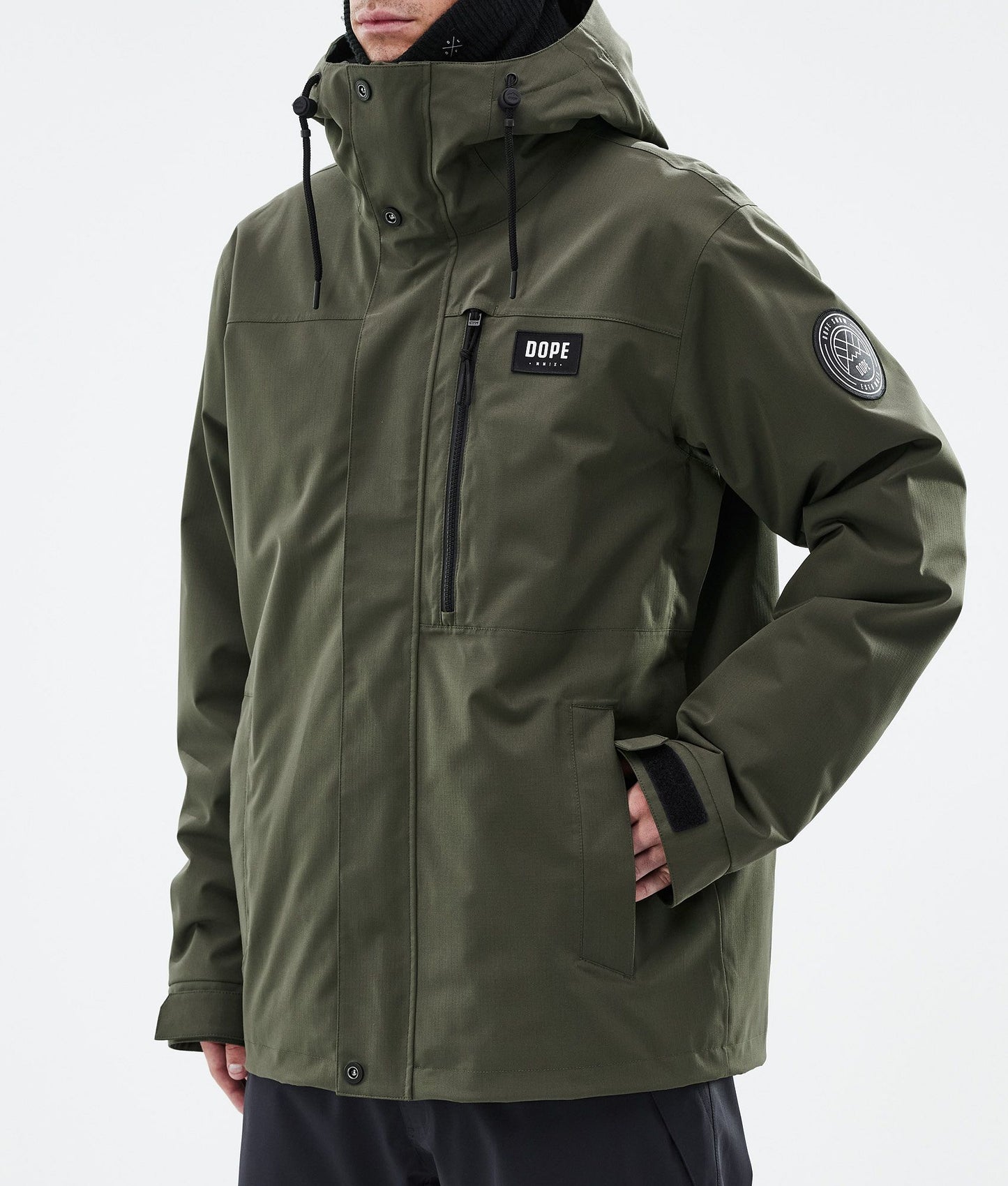 Snowboard Jacket Men Olive Green