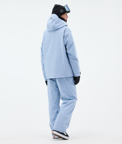 Snowboard Jacket Women Light Blue