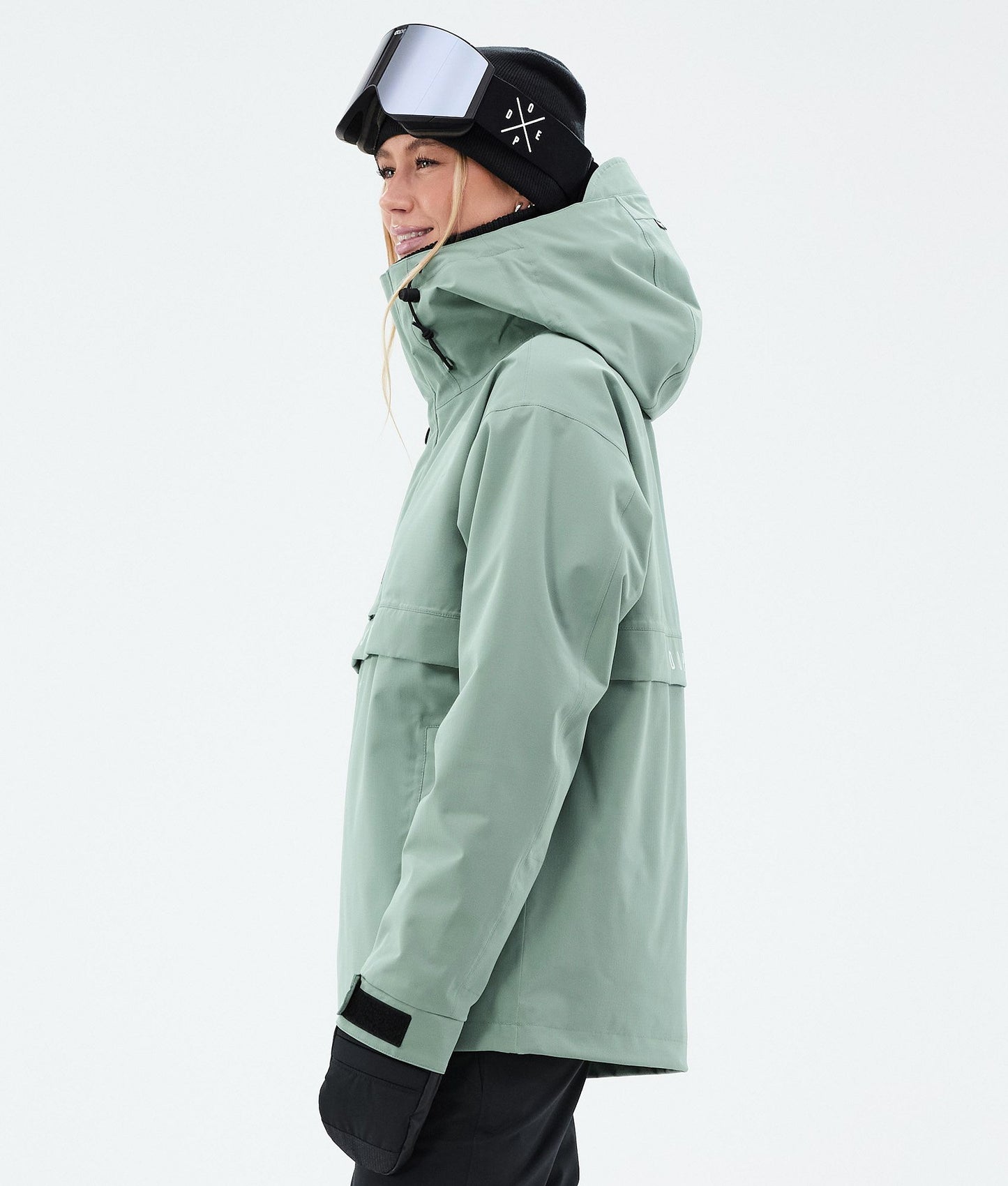 Snowboard Jacket Women Faded Green