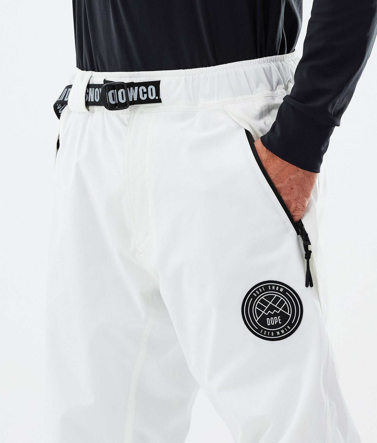 Snowboard Pants Men Old White
