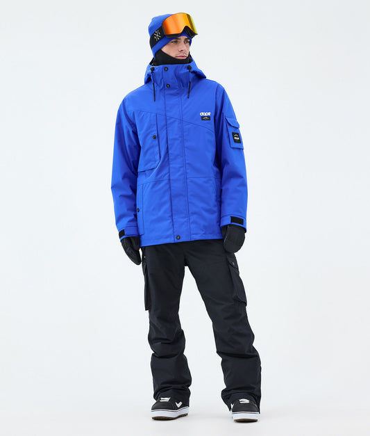 Snowboard Jacket Men Cobalt Blue