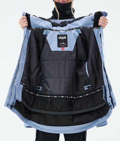 Snowboard Jacket Women Light Blue