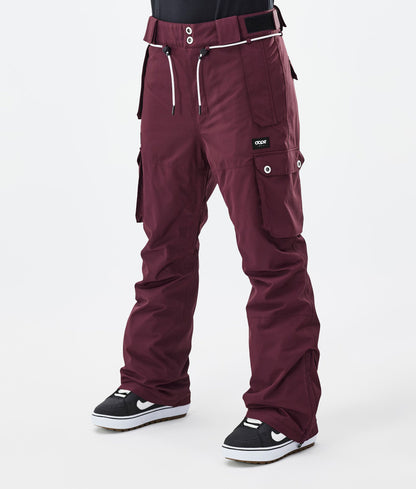 Snowboard Pants Women Scribble Purple