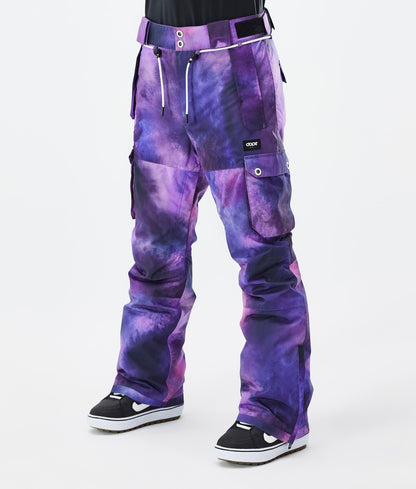 Snowboard Pants Women Grey Camo