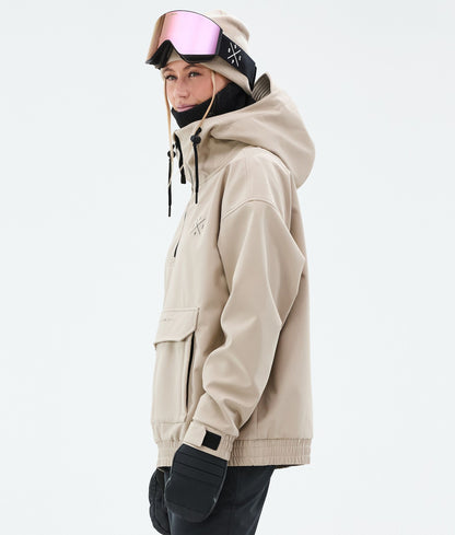 Snowboard Jacket Women Sand