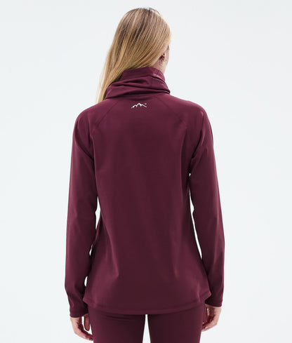 Base Layer Top Women 2X-Up Burgundy