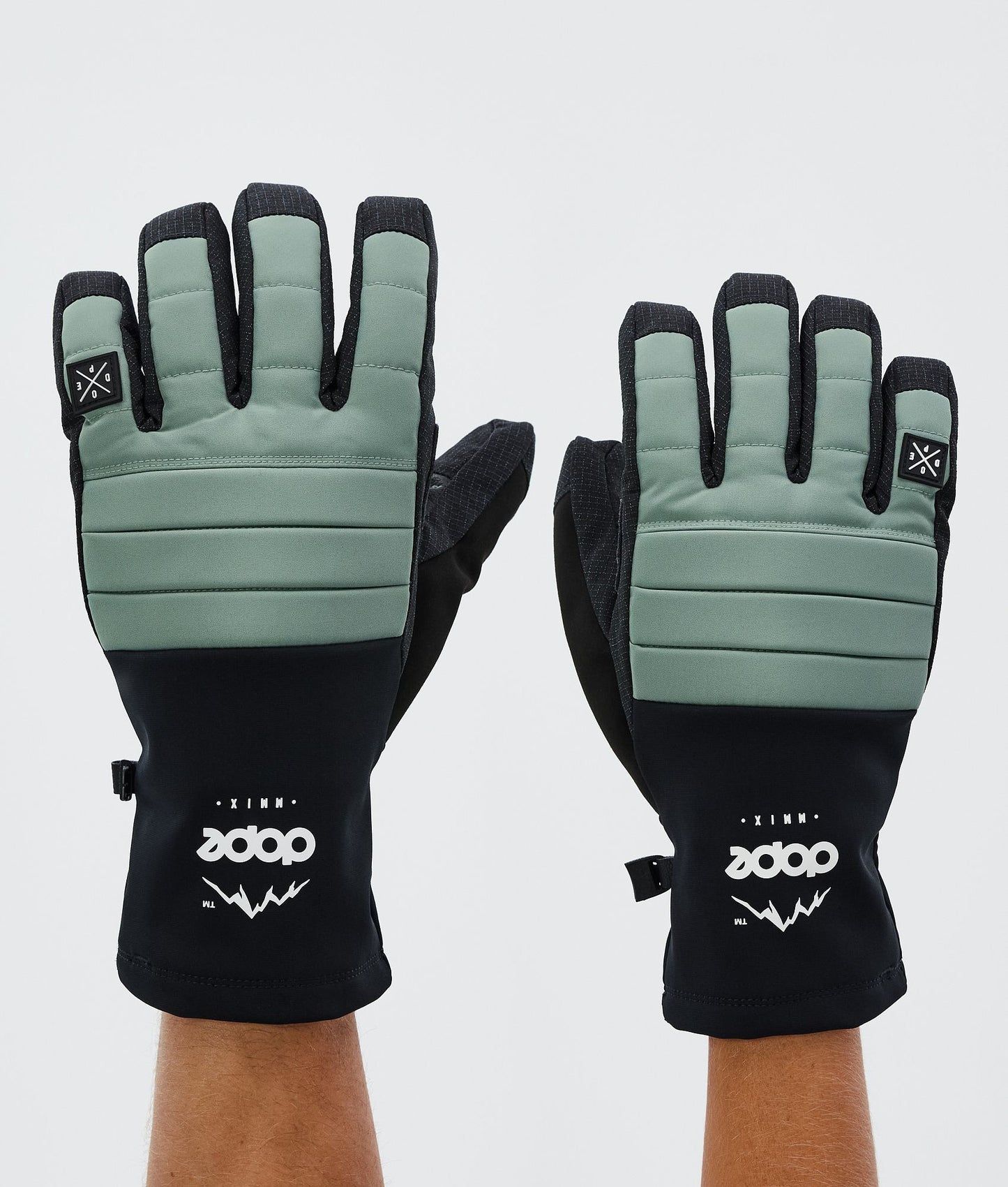 Ski Gloves Whitish