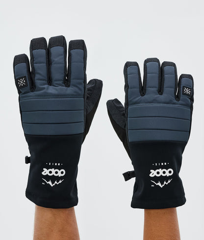 Ski Gloves Gold