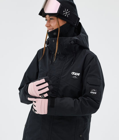 Ski Gloves Soft Pink