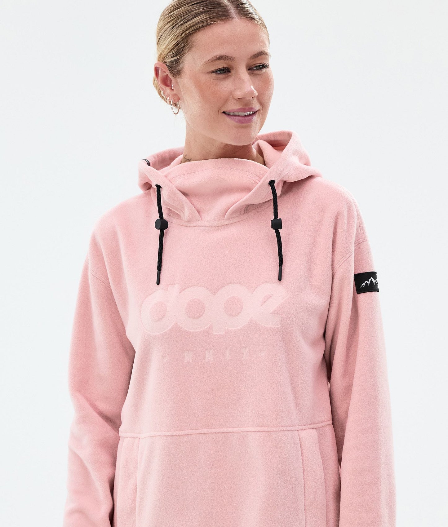 Fleece Hoodie Women Soft Pink