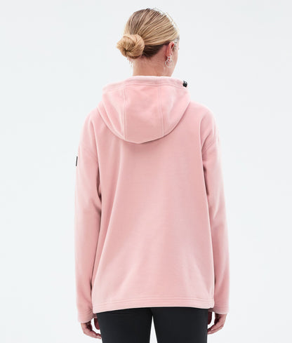 Fleece Hoodie Women Soft Pink