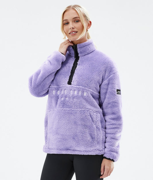 Fleece Sweater Women Faded Violet