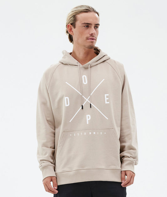 Hoodie Men 2X-Up Sand