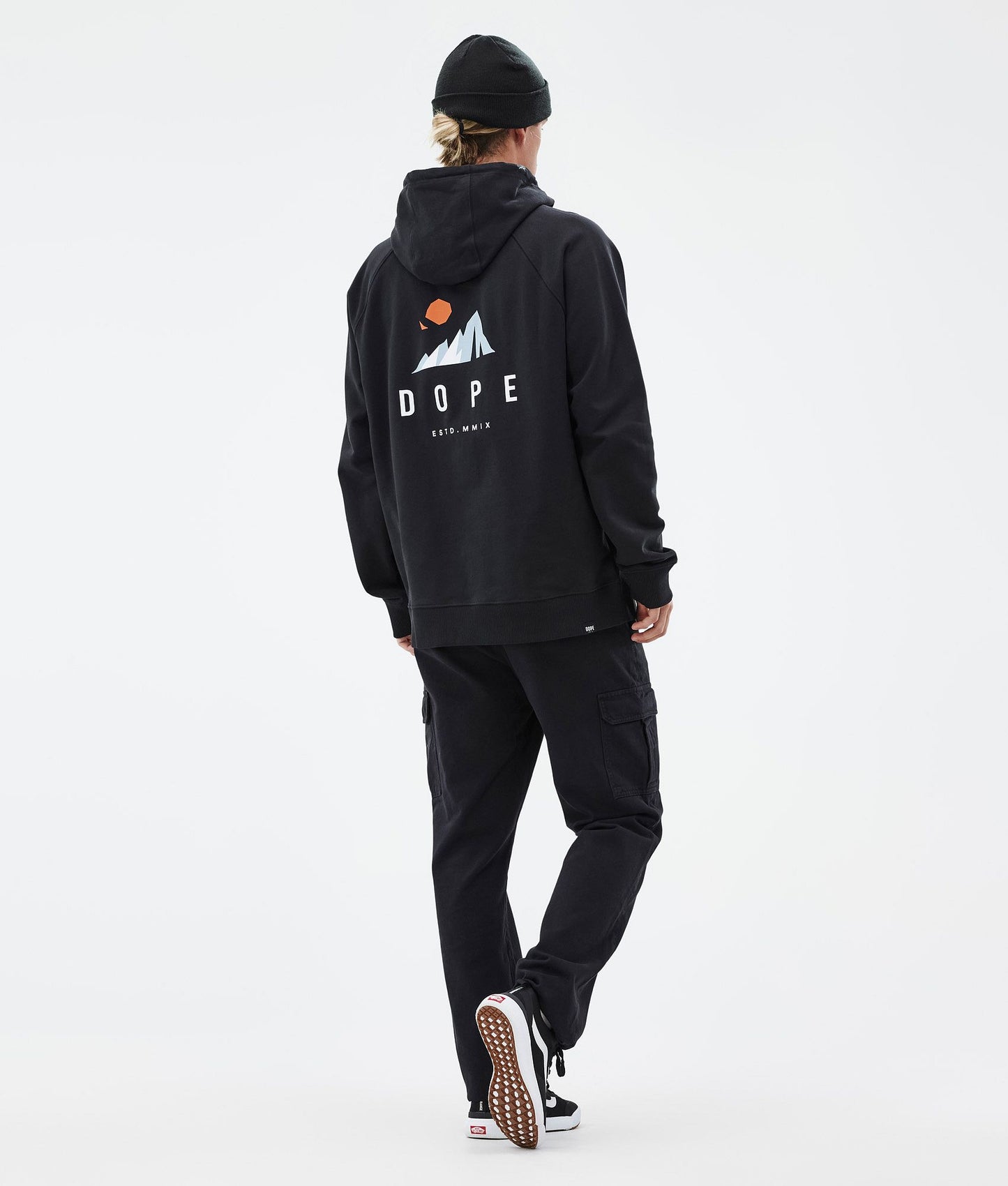 Hoodie Men Ice Black