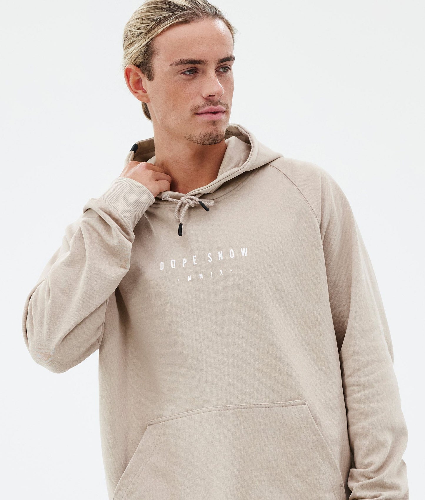 Hoodie Men Silhouette Sand