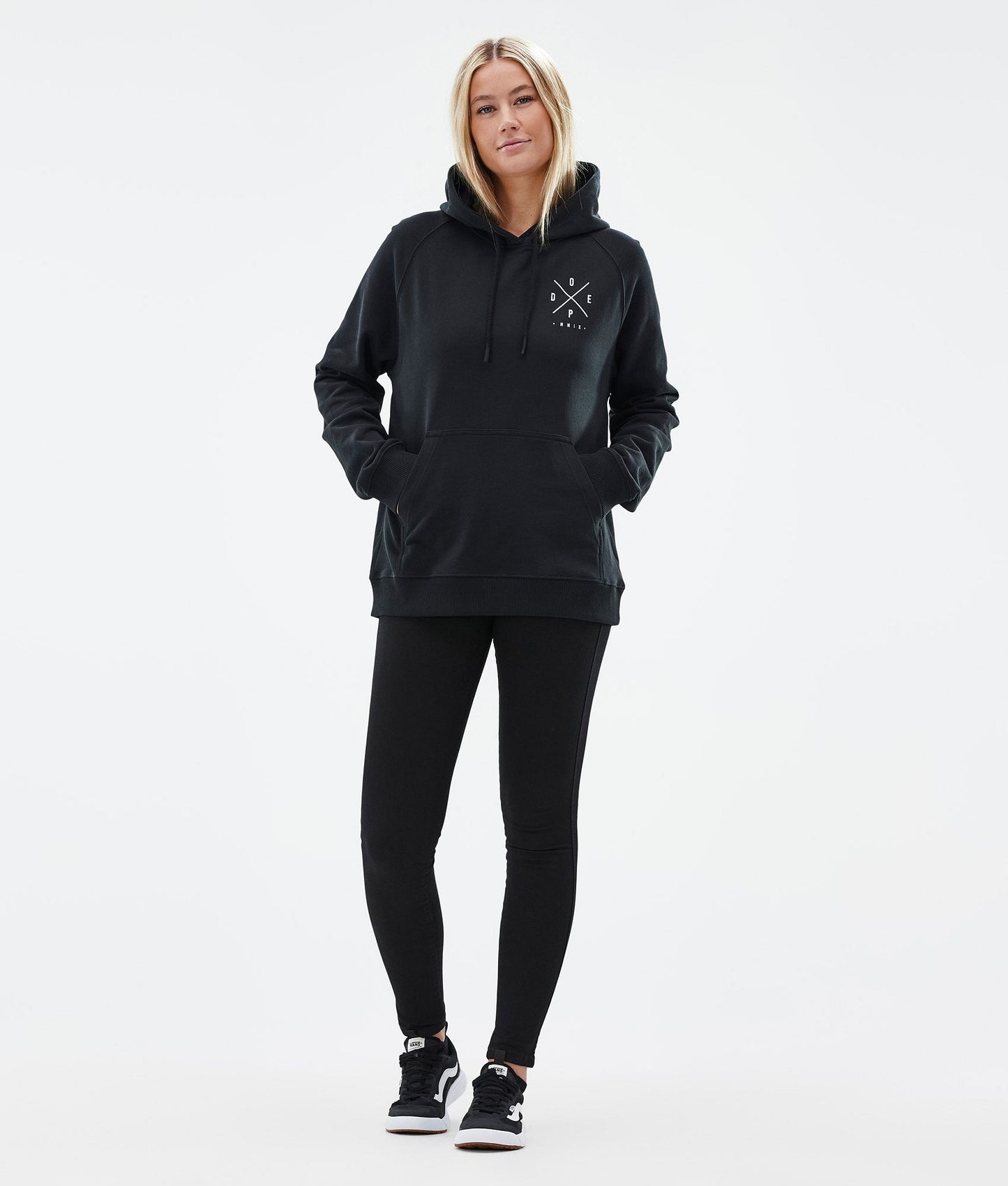Hoodie Women 2X-Up Black