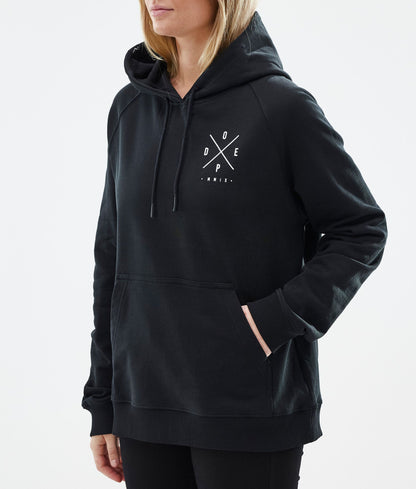 Hoodie Women 2X-Up Black
