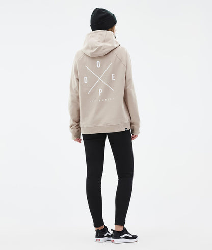 Hoodie Women 2X-Up Sand