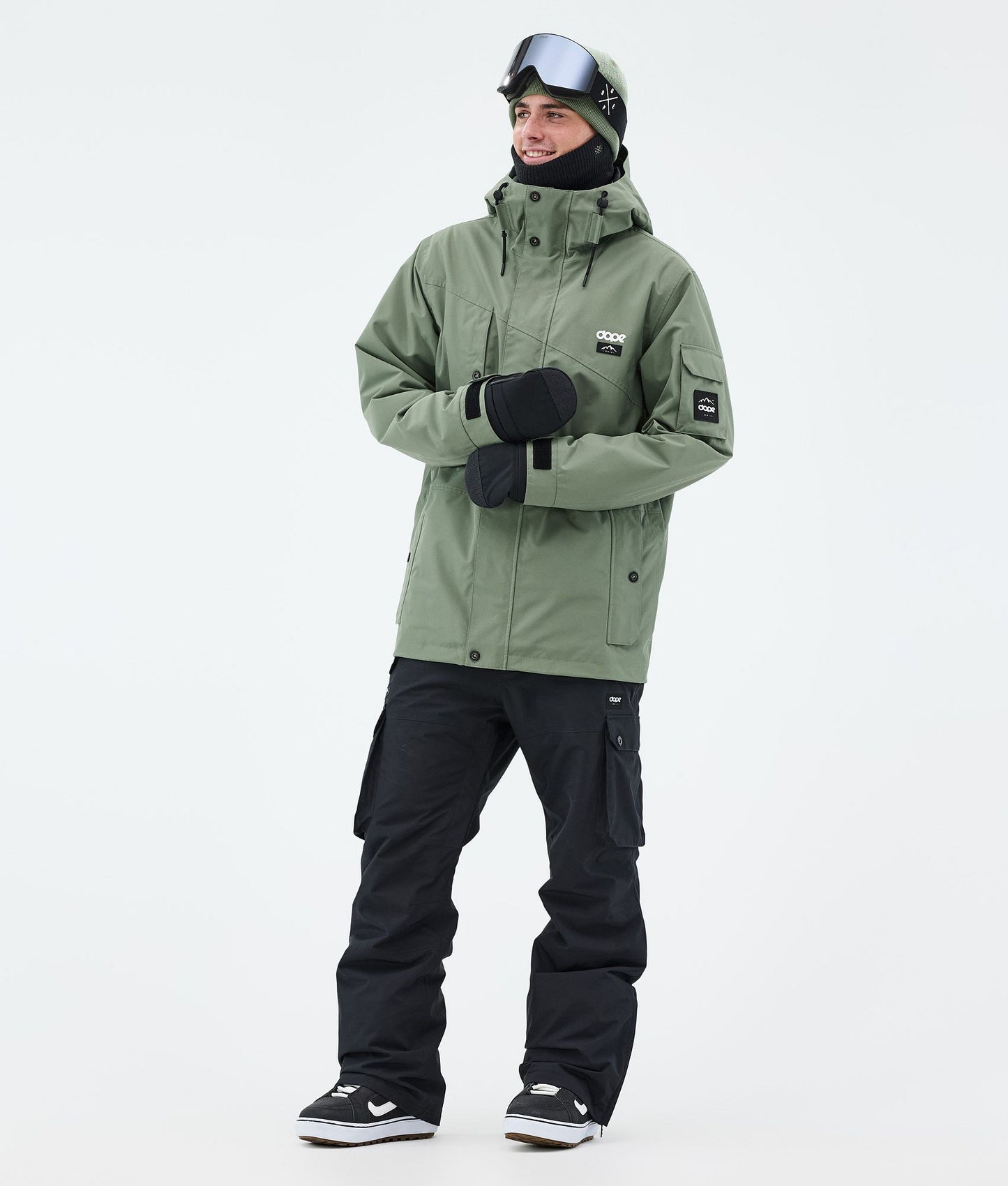 Snowboard Jacket Men Moss Green