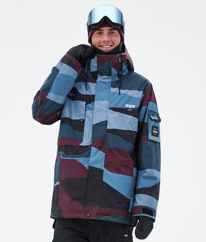 Snowboard Jacket Men Red