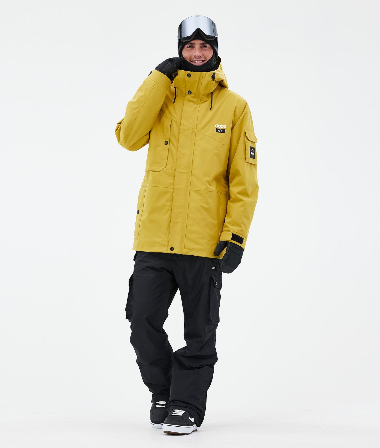 Snowboard Jacket Men Yellow