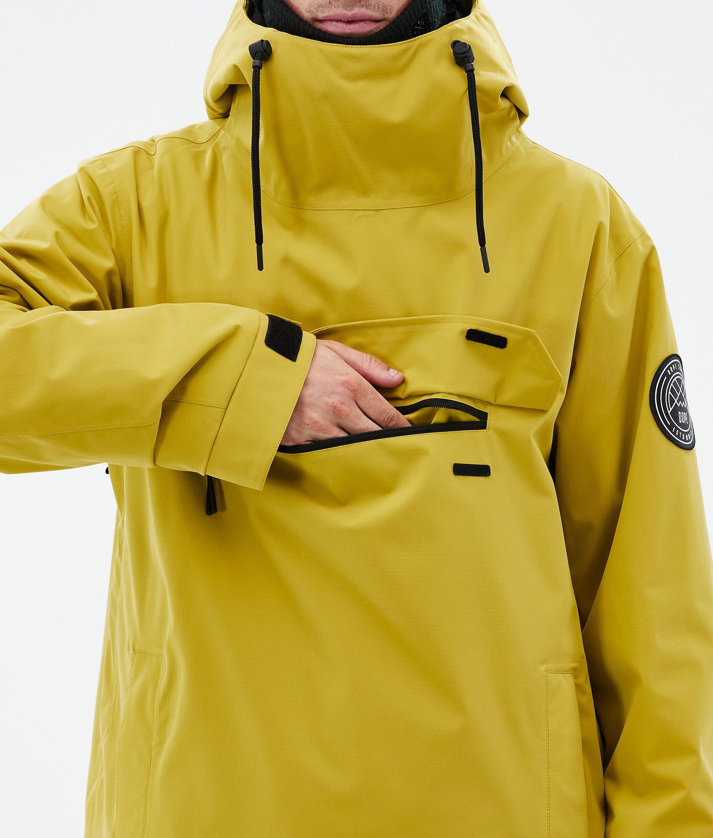 Snowboard Jacket Men Yellow