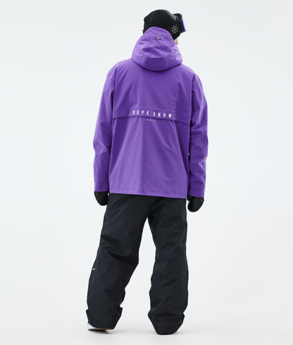 Snowboard Jacket Men Vivid Purple