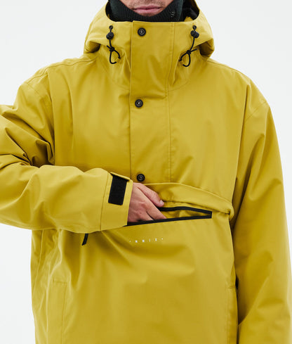 Snowboard Jacket Men Yellow