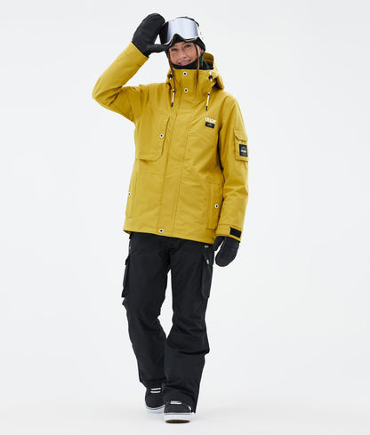 Snowboard Jacket Women Yellow