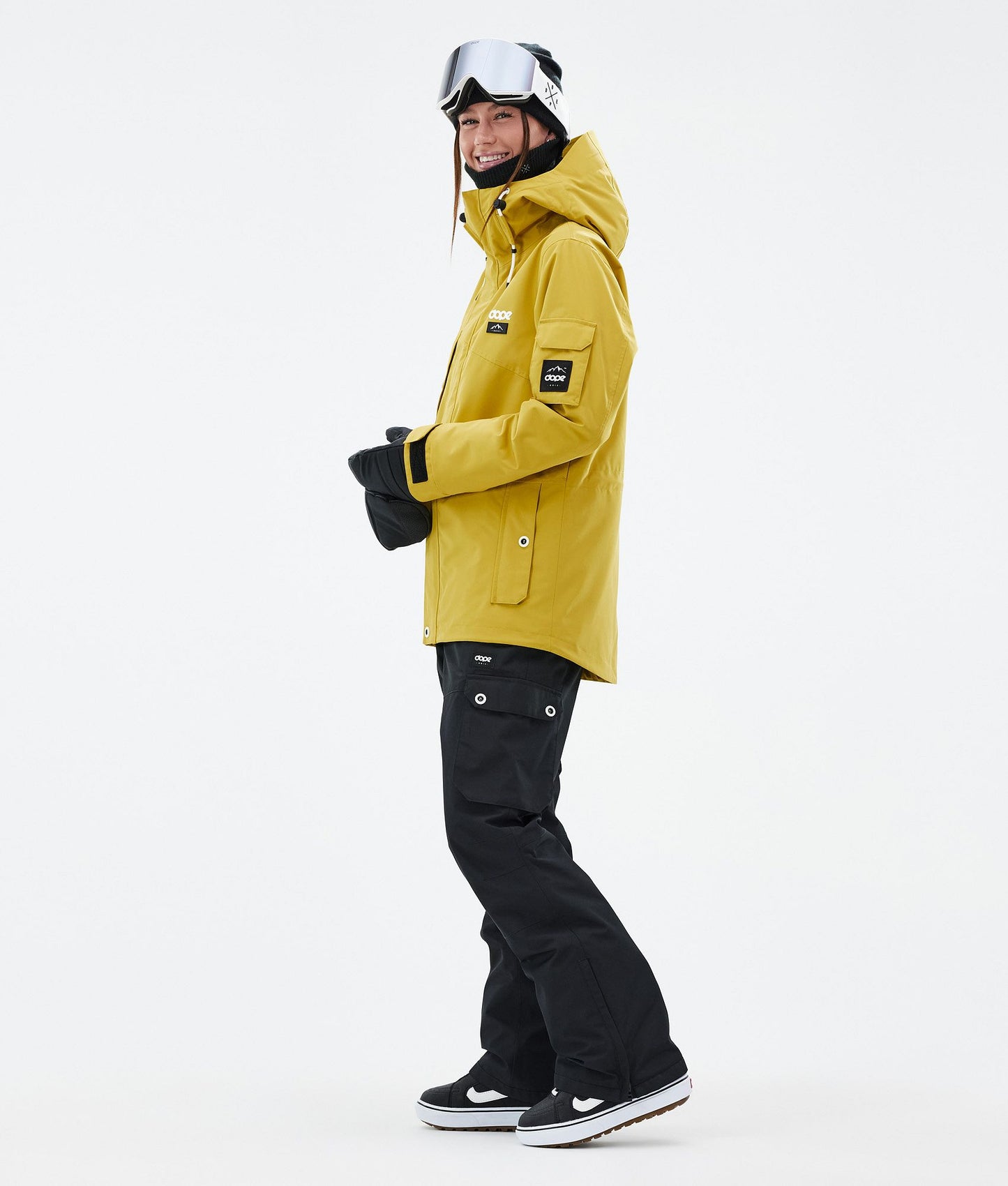 Snowboard Jacket Women Yellow
