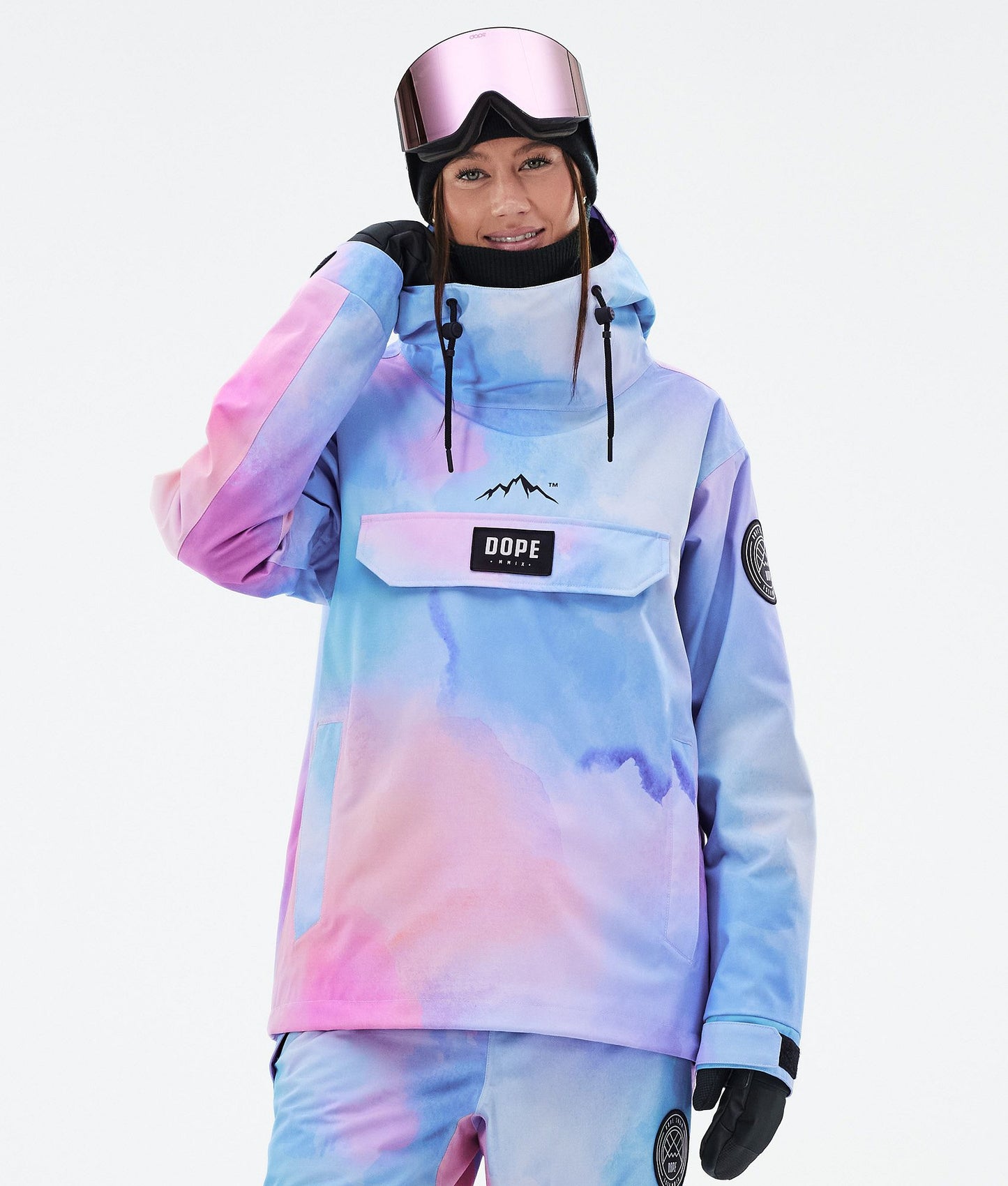 Snowboard Jacket Women Punk Blue