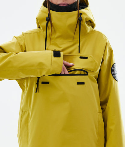 Snowboard Jacket Women Yellow