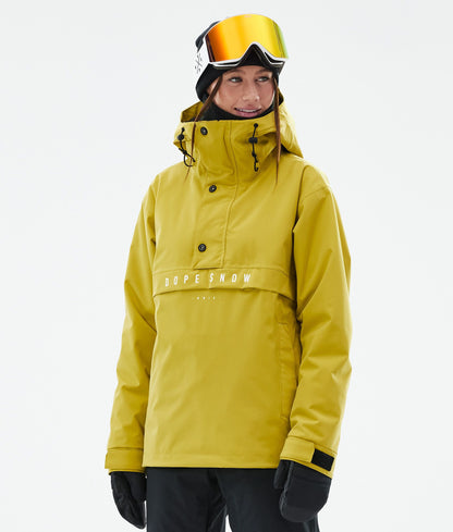Snowboard Jacket Women Yellow