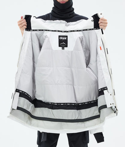 Snowboard Jacket Men Whitish