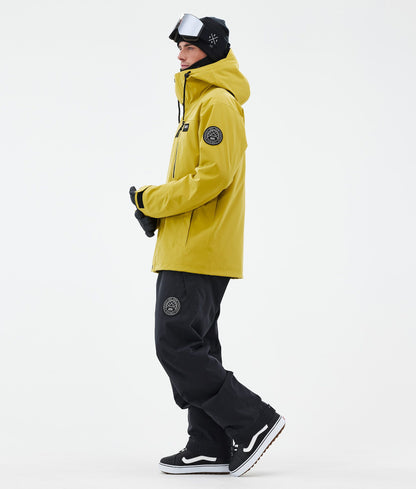 Snowboard Jacket Men Yellow